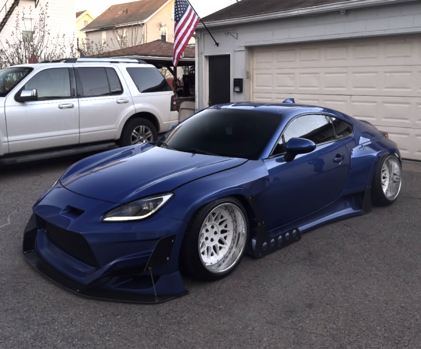 Widebody BRZ tint